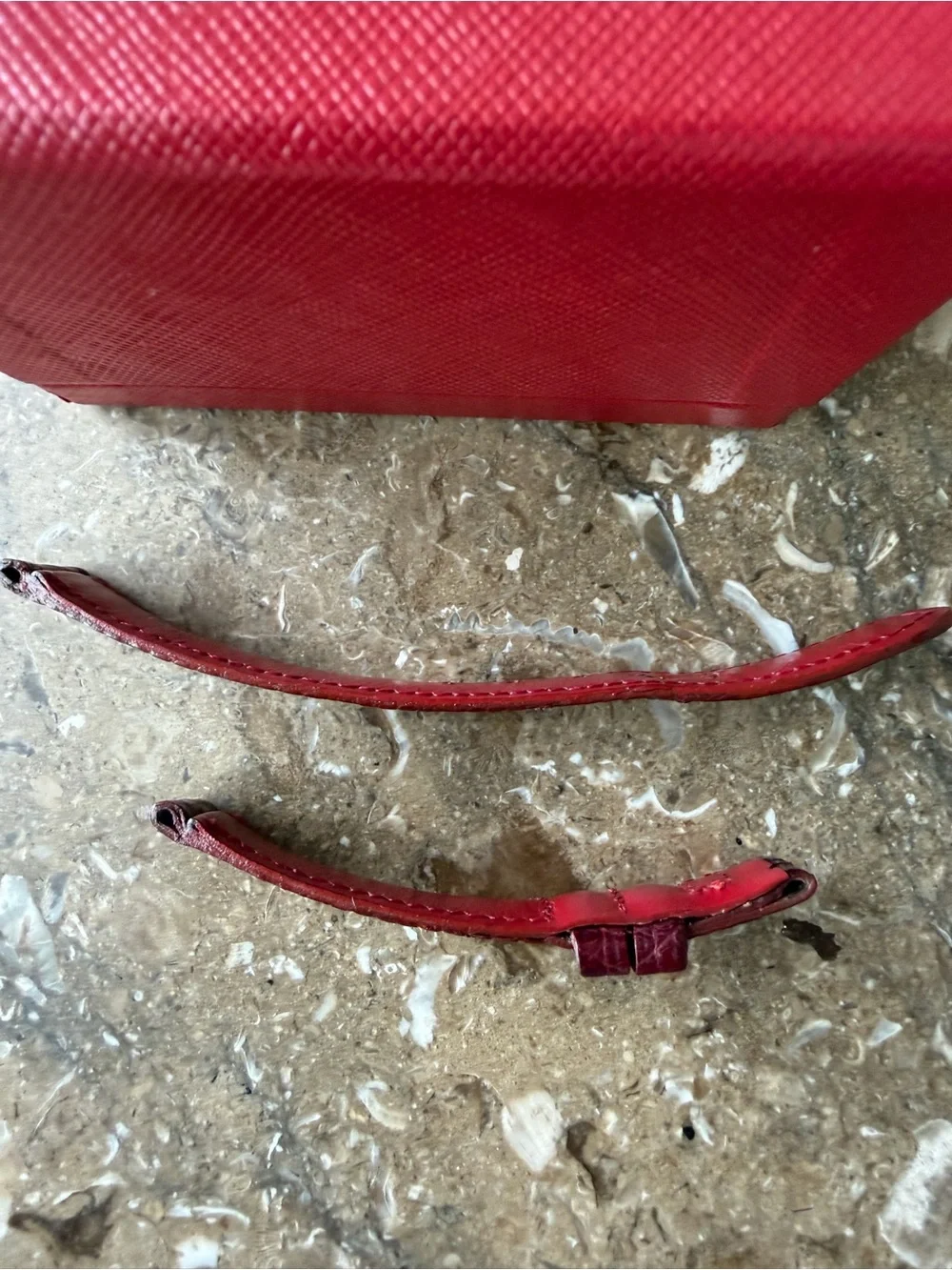 CARTIER watch replacement Lizard tank bands from Paris - Picture 4 of 9